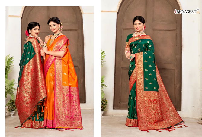 Parampara By Bunawat Banarasi Silk Sarees Catalog
